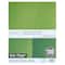 Green Hues Shimmer 8.5&#x22; x 11&#x22; Cardstock Paper by Recollections&#x2122;, 100 Sheets